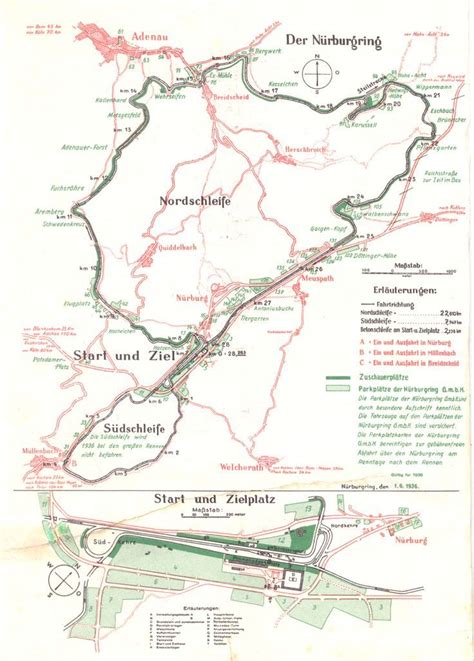 Nürburgring Nord- und Südschleife 1936 | Vintage race car, Motorsport events, Race cars