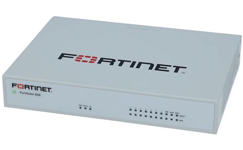 Fortinet - FG-60E - 10 x GE RJ45 ports (including 7 x Internal Ports, 2 x WAN Ports, 1 x DMZ Port).