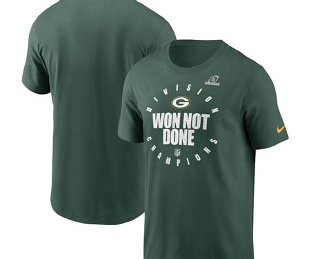 Green Bay Packers 2020 NFC North Champions gear, buy it now