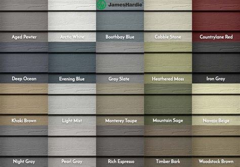 James Hardie | Fiber Cement Siding Installation Contractor | Siding colors for houses, Exterior ...