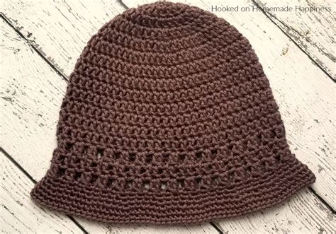 Free Printable Crochet Bucket Hat Pattern