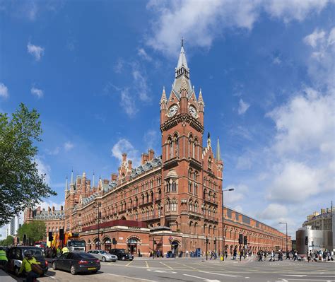 George Gilbert Scott | St pancras station, St pancras, Victorian architecture