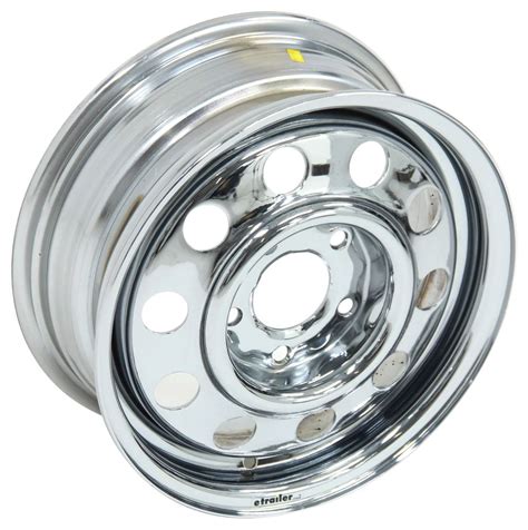 Replacement Wheel for Demco Kar Kaddy SS Tow Dolly - Chrome Demco Accessories and Parts DM11574