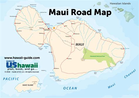 Maui Printable Map