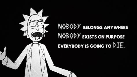 HD wallpaper: quote, Rick and Morty, Rick Sanchez, humor, fan art | Wallpaper Flare