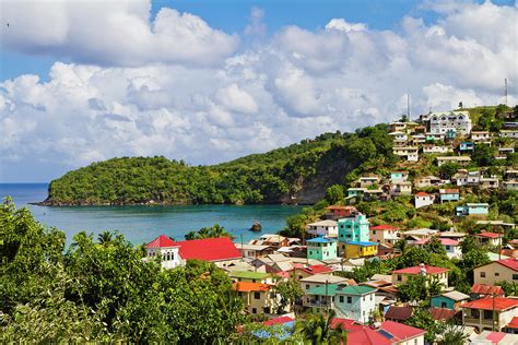 A Aerial View Of The Island Of St Lucia by Oriredmouse