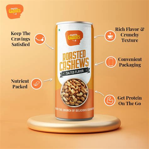 Roasted Cashews - tastygiants.com