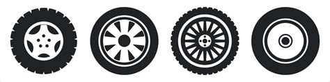 Tires And Rims Clipart Of Flowers