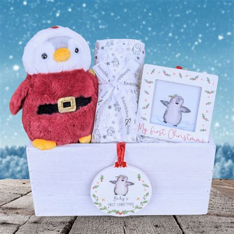 My First Christmas Hamper - Perfect Little Penguin | Baby Christmas Gifts | Bumbles & Boo