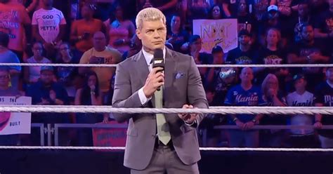 Cody Rhodes makes his major announcement in NXT - Cageside Seats