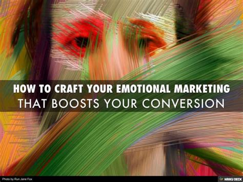 HOW TO CRAFT YOUR EMOTIONAL MARKETING | PPT