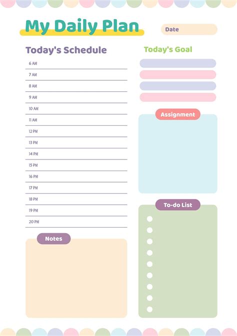 Calendar Printable, Daily Planner Printable, Planner Template, Print Planner, Journal Planner ...