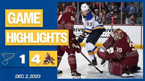 Highlights: ARI 4, STL 1 | St. Louis Blues