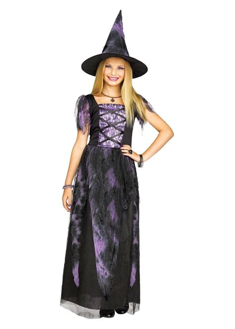 Bewitching Witch Girls Costume - Witch Costumes