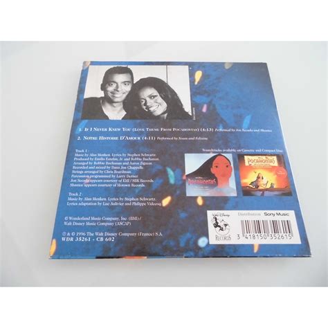 If i never knew you de Jon Secada & Shanice, CDS chez dj-kurt - Ref ...