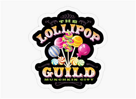 Wizard Of Oz Border Lollipop Guild Transparent Png - Illustration , Free Transparent Clipart ...