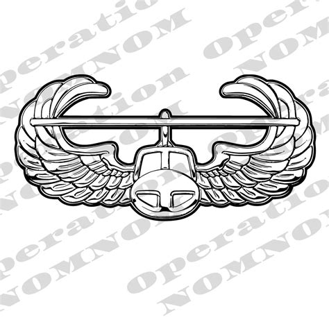 Army Air Assault Badge Vector PNG SVG JPG - Etsy