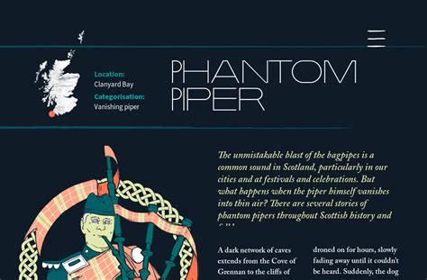 Scottish Folklore - Ghosts, Myths and Legends | VisitScotland — Phantom Piper, Fingals Cave ...