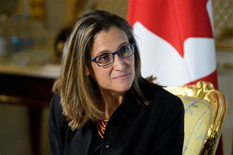 'It's about time': Chrystia Freeland appointed Canada's first female ...