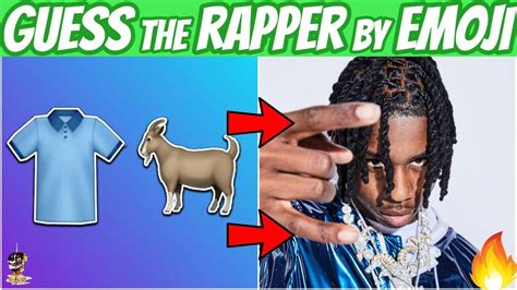 GUESS THE RAPPER BY EMOJI CHALLENGE! - YouTube