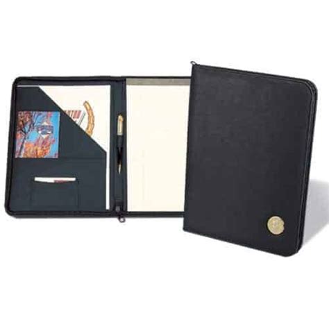 Northwestern Wildcats Mascot Design Gold Medallion Simulated Leather Zippered Portfolio