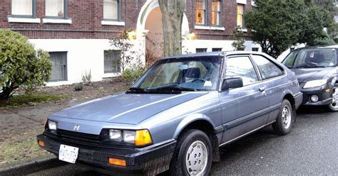 Old Parked Cars Vancouver: 1985 Honda Accord Hatchback