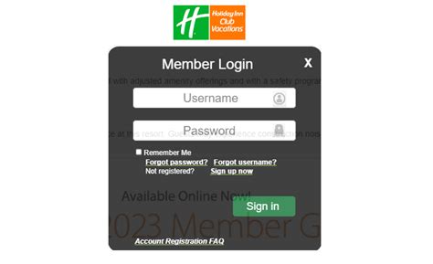 Holiday Inn Member Login - members.holidayinnclub.com