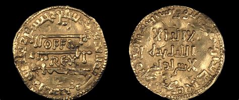 8th Century Anglo-Saxon coin minted by Offa of Mercia, With Islamic ...