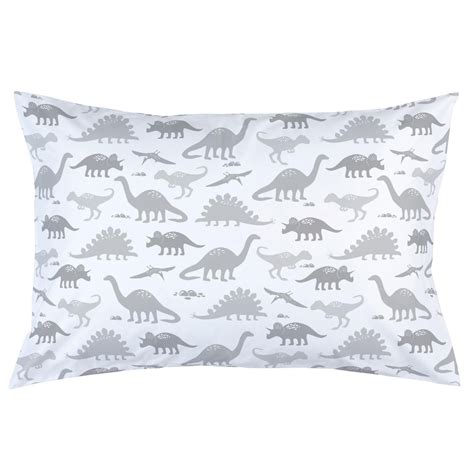 Gray Dinosaurs Pillow Case | Dinosaur theme room, Dinosaur room decor ...