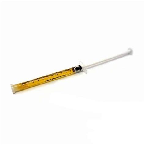 THC Distillate Syringe