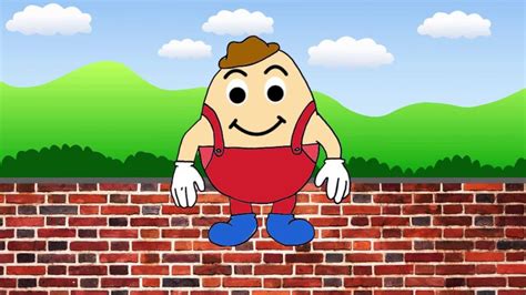 Humpty Dumpty English Nursery Rhyme with Lyrics - YouTube