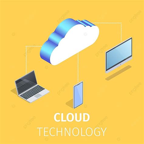 Cloud Technology Square Banner Template Download on Pngtree