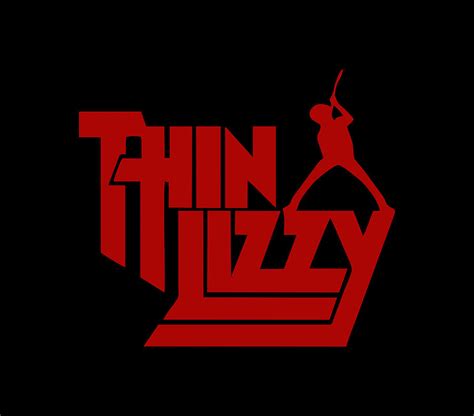 Thin Lizzy logo Digital Art by Red Veles