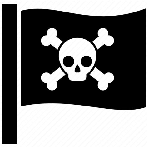 Pirate, flag, symbol, sign, emblem icon - Download on Iconfinder