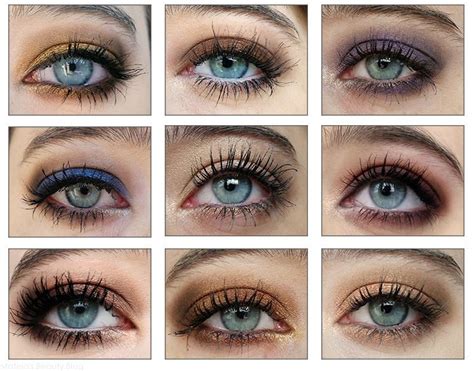 Colours that Emphasize your Eyes - Mateja's Beauty Blog | Blue eye makeup, Grey eye makeup, Hair ...