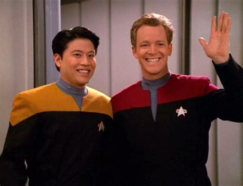 Harry Kim and Tom Paris | Star trek cast, Star trek voyager, Star trek original series