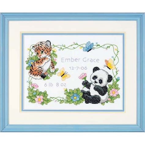 Baby Animals Cross Stitch Kit