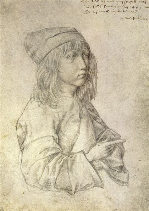 File:Self-portrait at 13 by Albrecht Dürer.jpg - Wikimedia Commons