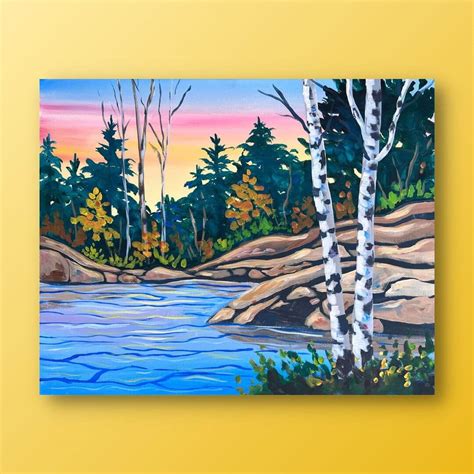 On The Riverbank Painting Kit – Painting to Gogh