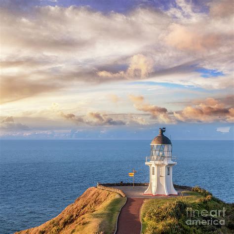 Cape Reinga Lighthouse Northland New Zealand Photograph by Colin and Linda McKie | Pixels