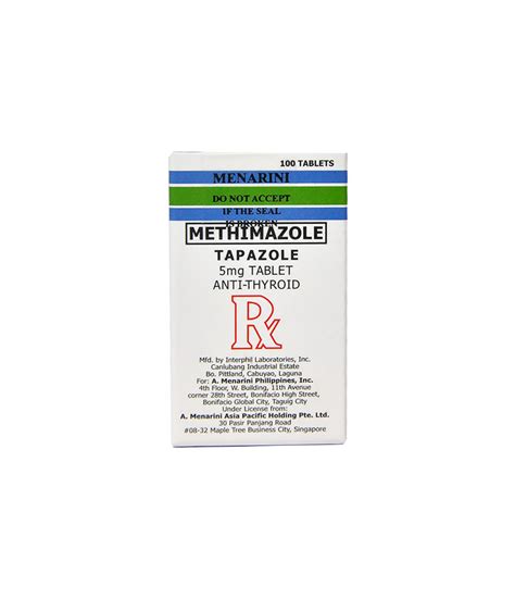 Tapazole 20Mg Tablet - Rose Pharmacy Medicine Delivery