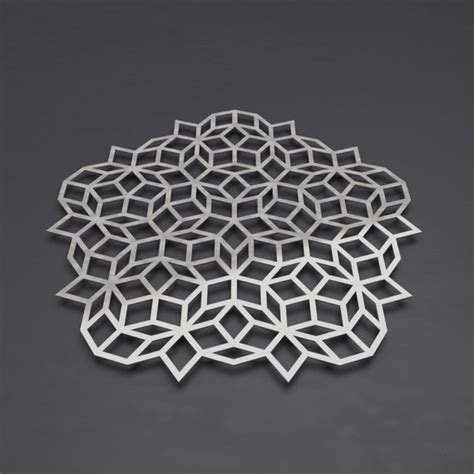 Penrose Tiling Large Metal Wall Art Sculpture Science Wall - Etsy