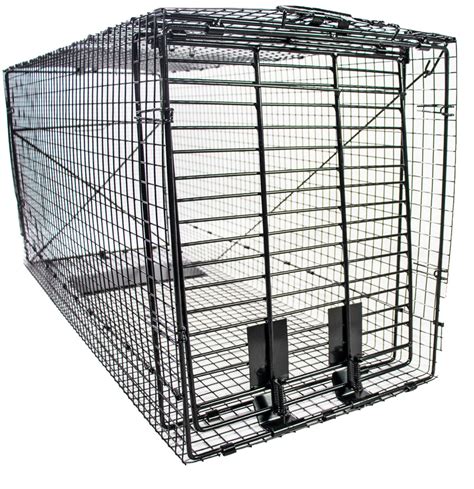 Humane Way Foldable Metal Animal Trap XL - 50 Inch x 20 Inch x 26 Inch ...