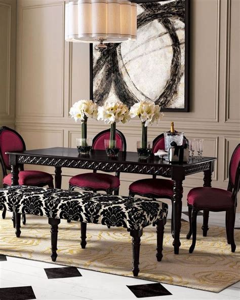 Dining Room Ideas : Modern Gothic-Style Dining Table And Chairs - NHG