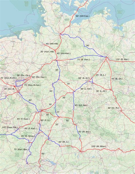 High-Speed Rail for Germany and Capacity Issues | Pedestrian Observations