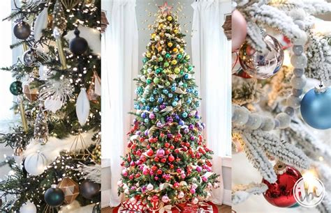 20+ Ideas for Beautiful and Festive Christmas Tree Decorations
