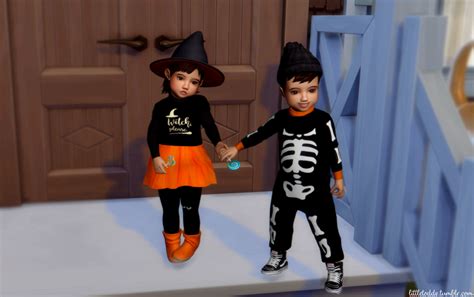 LITTLETODDS Sims 4 Toddler Clothes, Toddler Girl Outfits, Toddler ...