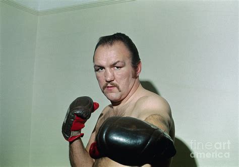 Boxer Chuck Wepner by Bettmann