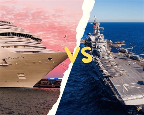 Aircraft Carrier Vs Cruise Ship - Navy Privateer Aircraft