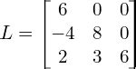 What is Lower Triangular Matrix? Determinant and Examples | Electricalvoice